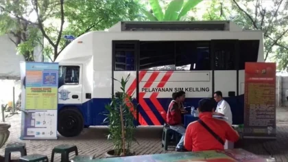 SIM Keliling Jakarta, Bogor, Bekasi, dan Bandung Siap Melayani Perpanjangan SIM