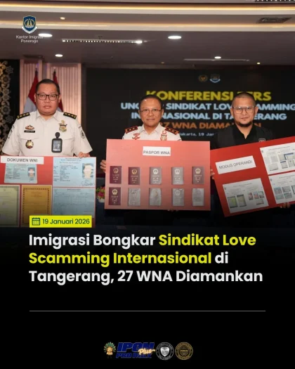 Sindikat Love Scam di Bongkar, Raup Rp150 Juta per Korban