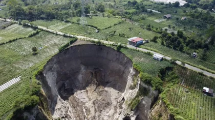 Sinkhole Aceh Tengah Ancam Eksistensi Kopi Gayo