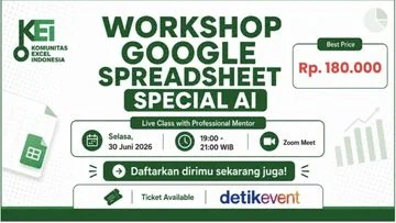 Skill Spreadsheet Makin Dicari, Kuasai Pakai AI dalam 2 Jam