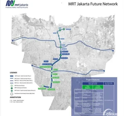 Tetangga RI Ini Selangkah Lagi Punya Jalur MRT Bawah Tanah Terpanjang