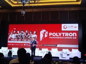 Tiket Polytron Indonesia Open 2026 Laris Terjual, Istora Bakal Bergemuruh