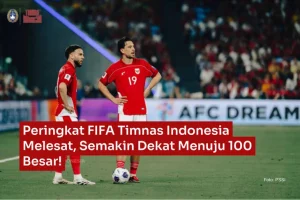 Timnas Indonesia Langsung Masuk 100 Besar FIFA Setelah Kemenangan Mengalahkan Mozambik