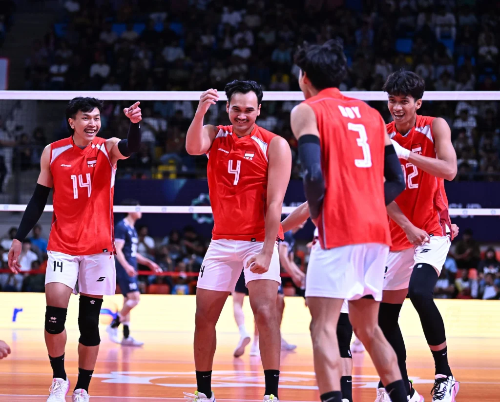 Timnas Voli Putra Indonesia Membuat Kejutan di AVC Men's Volleyball Cup 2026