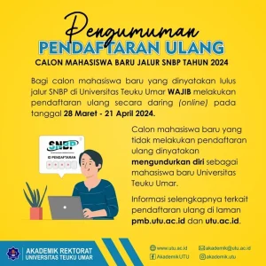 Tingkat Daftar Ulang Calon Mahasiswa SNBP UNJ Capai 99 Persen