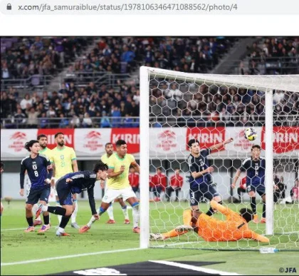 Tragis Jepang Kalah Dramatis dari Brasil di Menit Terakhir
