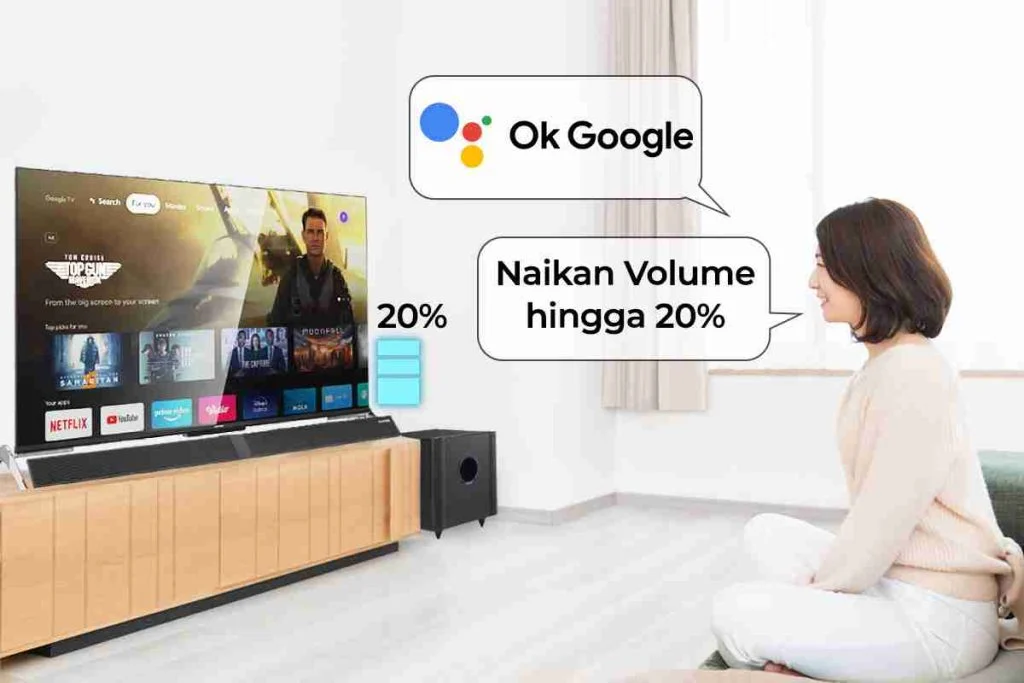 TV Bisa Ngobrol dengan AC Menggunakan Teknologi AI