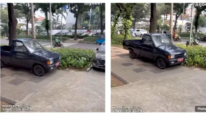 Viral Motor dan Mobil Parkir di Trotoar Rasuna Said saat Konser, Dishub DKI Minta Maaf