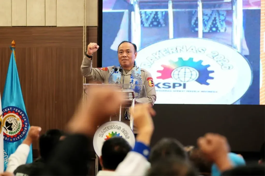 Wakapolri Ajak Buruh Perkuat Sinergi untuk Lindungi Hak Pekerja