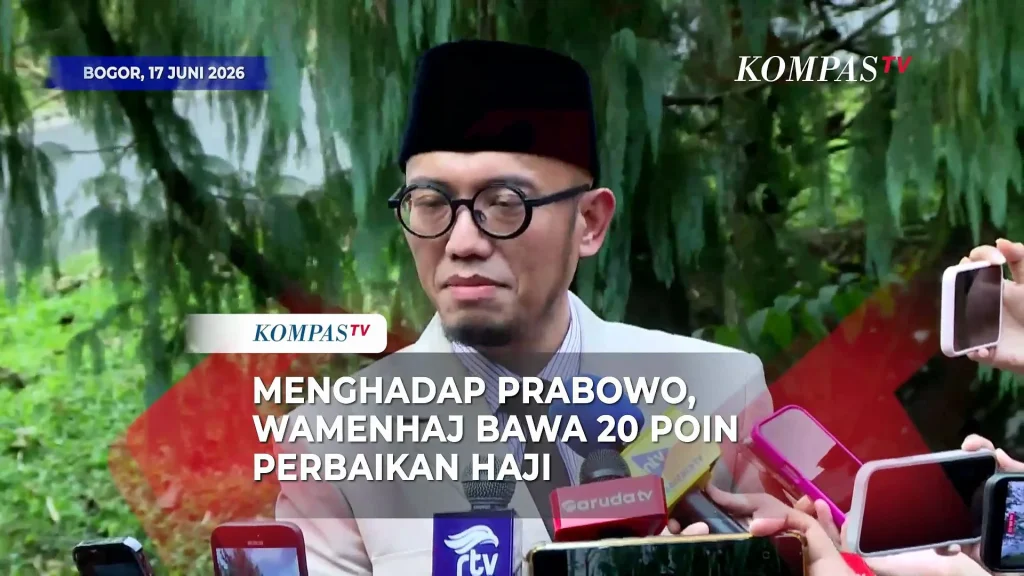 Wamenhaj Sampaikan 20 Poin Perbaikan Haji ke Presiden Prabowo