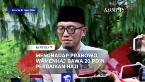 Wamenhaj Sampaikan 20 Poin Perbaikan Haji ke Presiden Prabowo