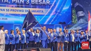 Zulhas Lantik DPW PAN Jakarta 2024-2029, Uya Kuya Jadi Ketua