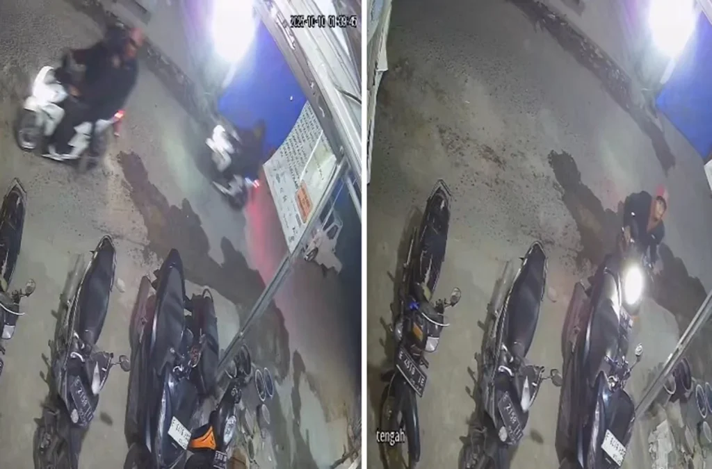 Batman Meksiko Beraksi, Melawan Pencuri Sepeda Motor