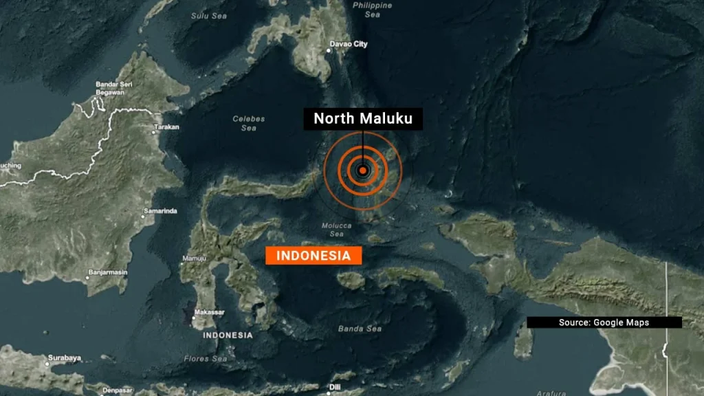 Gempa 6,3 Magnitude Menguasa Halmahera, Indonesia
