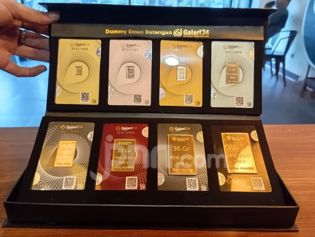 Harga Emas Hari Ini 3 Juli di Pegadaian Galeri24 Rp 2 627 000 Per Gram