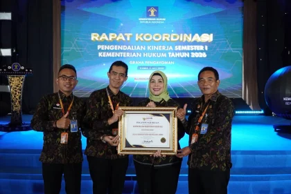 Kemenkum Bali Raih Predikat WBBM 2025, Prestasi Gemilang Jajaran