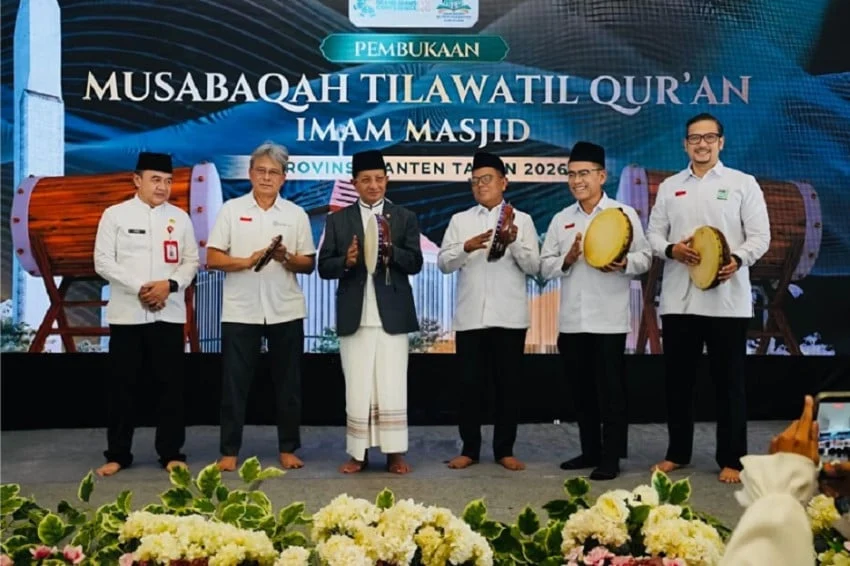 Menag Nasaruddin Umar dan Pemuka Agama Hadiri Musabaqah Tilawatil Quran di Banten