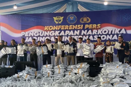 Modus Penyelundupan 3,37 Ton Narkoba Cannabionid di Gresik Terungkap