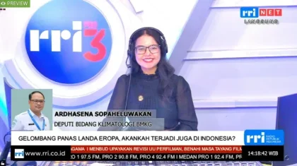 Peluang Gelombang Panas Ekstrem di Indonesia Relatif Kecil
