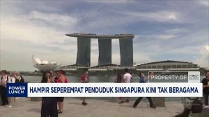 Penduduk Singapura yang Tak Beragama Meningkat