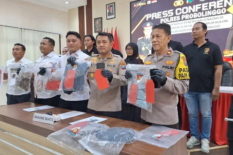 Polisi Ringkus 2 Terduga Pelaku Pembunuhan Wanita di Probolinggo