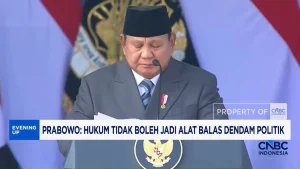 Prabowo: Hukum Tidak Boleh Jadi Alat Balas Dendam Politik