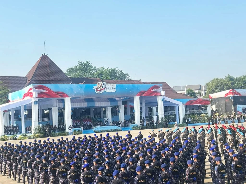 Prabowo Pimpin HUT ke-80 Polri, Jokowi hingga Jusuf Kalla Hadir