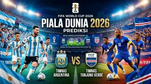 Prediksi Argentina Kontra Tanjung Verde di Babak 32 Besar Piala Dunia 2026