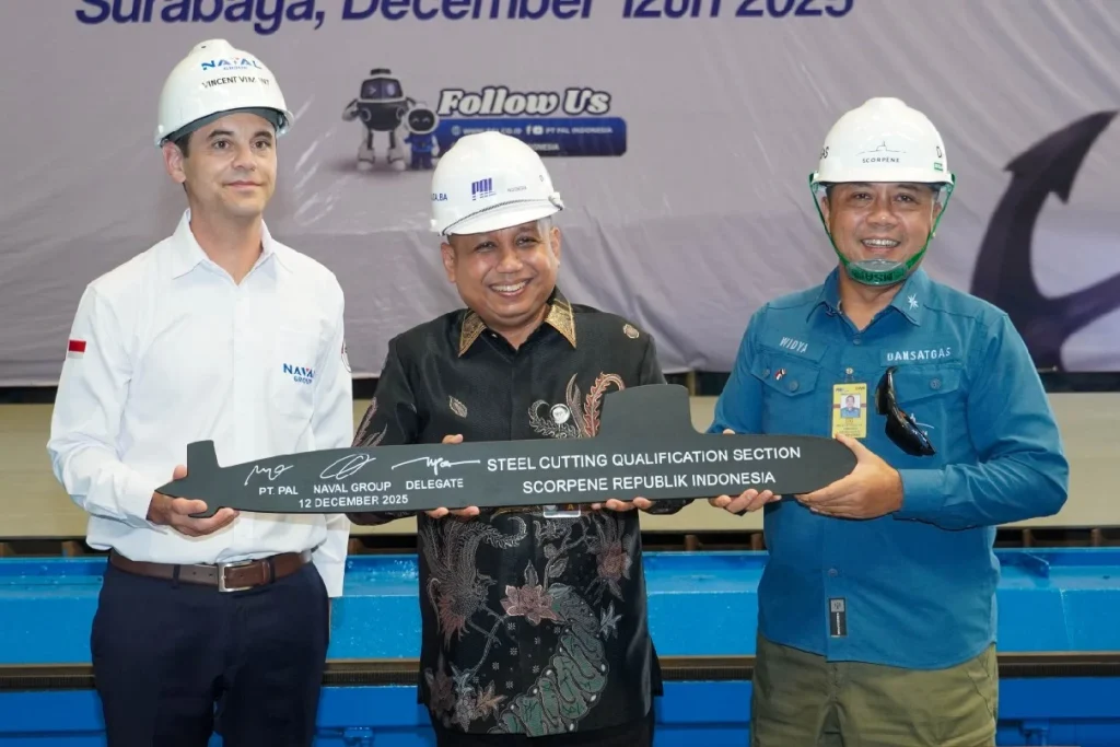 PT PAL Mulai Bangun 2 Kapal Selam Scorpene di Surabaya
