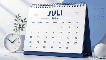 Tidak Ada Libur Nasional Juli 2026, Cek Sisa Cuti Bersama!