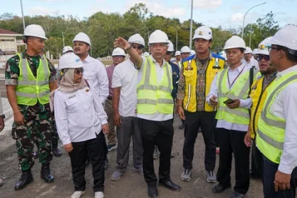 Wamensos Tinjau Pembangunan Sekolah Rakyat Permanen Kulon Progo, Progres 90%